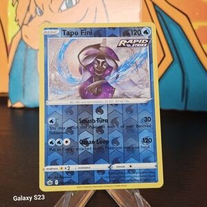 Tapu Fini 040/198 Pokémon TCG Reverse Holo Rare